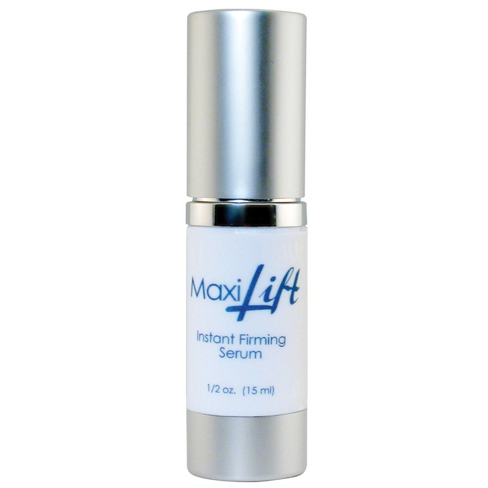 BioLogic Solutions MaxiLift Serum, Instant Face Lift Cream, Skin Tightening Serum for Face & Instant Eye Lift, Smooth & Firm Loose Sagging Skin, Fine Lines & Wrinkles Within 2 Minutes, 0.5 Fl Oz