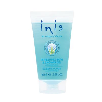 Inis the Energy of the Sea Refreshing Bath and Shower Gel - Travel Size Body Wash for Women and Men - Ocean Fresh Fragrance - 2.9 Fl Oz