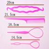 1 Set Hair Pin Hair Bun Maker Magic Hair Styling Hair Twist Styling Tool view 2