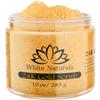 24K Gold Body Scrub, Natural Exfoliating Face Sugar Scrub With Anti-Aging Properties, Pure Skin Moisturizer, Reduce Wrinkles Deep Pore Cleansing Moisturizing Hydrating Skincare, Great Gift for Women view 1