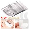 BeautyU&Me 100 Pairs Eye pads Eyelash Pad Gel Patch Lint Free Lashes Extension Mask Eyepads view 1