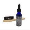801 Beard Oil Co. Havana Oil and Beard Brush Duo view 1