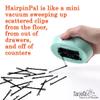 HairpinPal Magnetic Bobby Pin Holder - Easy Hair Clip and Pin Collector - Manage Hair Clips - Keeps Rooms Tidy - Sea Foam Teal - Made in the USA view 4