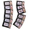 12 Pack Indian Art Bollywood Reuseable Bindi Self Adhesive Body Stickers/Tattoo view 1