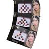 12 Pack Indian Art Bollywood Reuseable Bindi Self Adhesive Body Stickers/Tattoo view 4