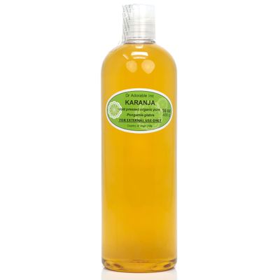 16 Oz Premium Karanja OIL Organic 100% Pure Unrefined Undiluted