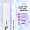 10pcs - PANA Jumbo Double-Sided Emery Nail File for Manicure, Pedicure, Natural, and Acrylic Nails - Zebra (Grit 180/180) view 2