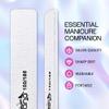10pcs - PANA Jumbo Double-Sided Emery Nail File for Manicure, Pedicure, Natural, and Acrylic Nails - Zebra (Grit 100/180) view 2
