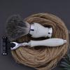 Haryali London 5 Pc Mens Shaving Kit 3 Edge Razor with Black Badger Hair Shaving Brush, Razor Stand, Soap and Stand Perfect Set for Men view 3