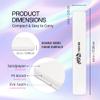 10pcs - PANA Jumbo Double-Sided Emery Nail File for Manicure, Pedicure, Natural, and Acrylic Nails - White (Grit 100/180) view 3