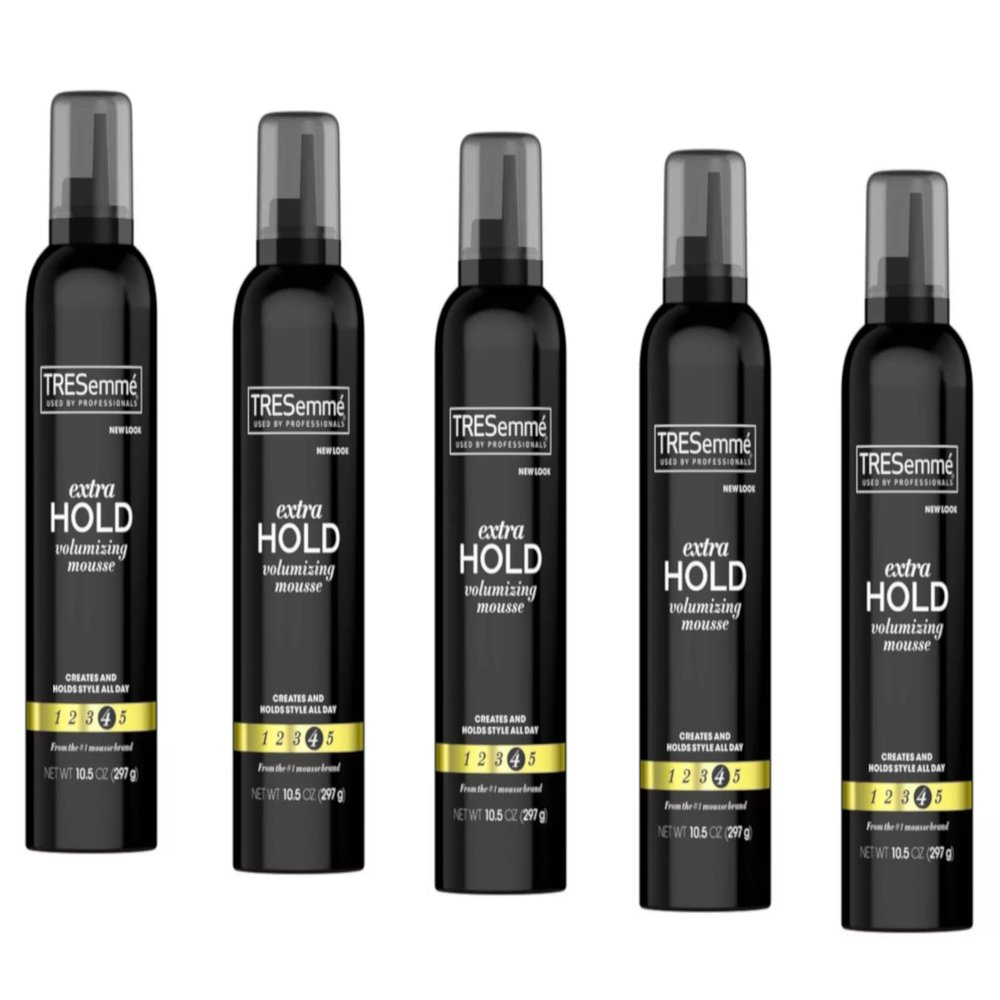 TRESemm? TRES Two Hair Mousse Extra Hold 10.5 oz(Pack of 5)