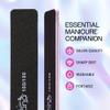 10pcs - PANA Jumbo Double-Sided Emery Nail File for Manicure, Pedicure, Natural, and Acrylic Nails - Black (Grit 180/180) view 2