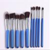 10 PCS classic multifunction Makeup brush set eye shadow brush Blusher brush - Darkblue view 1