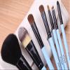 7 PCS Cosmetic brush eye shadow brush Blusher brush foundation brush-Blue view 2