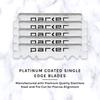 Parker Premium Platinum 1/2 Blades, 400 COUNT - For Professional Barber, Shavette and Disposable Straight Razors view 2