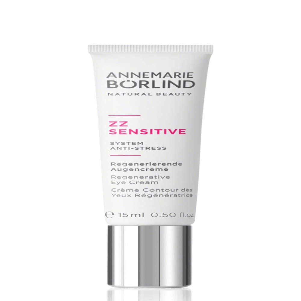 ANNEMARIE BRLIND ZZ SENSITIVE Regenerative Eye Cream With Vitamin C + E and Meadowfoam Extract to Strengthen the Natural Skin Barrier and Soothe Stressed Skin Step 5 of 5-0.5 Oz