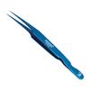 6PCS Eyelash Extension Tweezers Sets Made of Japanese Stainless Steel (Glitter Blue Rexion Pouch) view 4
