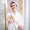 GranNaturals Dry Brushing Body Brush for Lymphatic Drainage + Cellulite Scrubber- Natural Bristle Skin Exfoliator for Body, Back, Legs, and Foot - Exfoliating Body Scrub for Ingrown Hair Bumps view 4