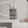 Readaeer Makeup Cosmetic Organizer Storage Drawers Display Boxes Case with 12 Drawers(Clear) view 2