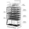 Readaeer Makeup Cosmetic Organizer Storage Drawers Display Boxes Case with 12 Drawers(Clear) view 3