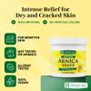 De La Cruz Arnica Salve - Foot Cream for Dry Cracked Heels and Feet - Moisturizing Hand Salve for Dried Hands - 24 Hour Moisture Foot Cream for Dry Cracked Feet and Rough Skin - JUMBO SIZE 5.5 OZ view 2