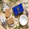 Ancient Greek Remedy Organic Face and Body Soap Bars for Dry, Normal, and Sensitive Skin. Gentle Wash Treatment for Women and Men With soap Holder (2 pack) view 3