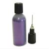 20g Purple Ultra Fine Cosmetic Grade Body Safe Loose Glitter for Henna Tattoo or Face Paint in Precision Poof Bottle view 1