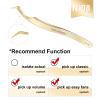 NAGARAKU Eyelash Extensions Tweezers for make Fans Curved Individual Mega Volume Lashes Precision Stainless Steel Professional (N-08) view 2
