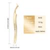 NAGARAKU Eyelash Extensions Tweezers for make Fans Curved Individual Mega Volume Lashes Precision Stainless Steel Professional (N-08) view 3