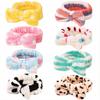 Hishexin Stocking Stuffers for Teen Girls, 8 Pack Bow Spa Skincare Headband for Washing Face, Christmas Gifts Spa Party Favors Bulk Gifts for Teens Girls view 1
