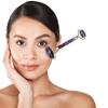 Amethyst Natural Gemstone Facial Roller, Dual-Stone Massage Tool for Anti- Aging, Accupressure and Face Lift. Healing Stone Gift Product (CHPR-50838) view 1