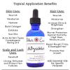 Julia's Essentials 100% Pure Abyssinian Oil. Revivify Dry Damaged Hair - Hydrate, Nourish, Strengthen & Moisturize. Heat Protectant & Shine Oil Naturally Canada Grown (Crambe Abyssinica)(2oz) view 2