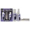 Billy Jealousy Original Gangster Beard Kit with Trave Size Beard Wash, Oil and Titanium Keychain Comb to Cleanse, Stengthen & Soften Facial Hair, Oud Wood Scent view 1