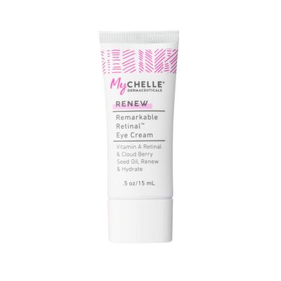 MyChelle Dermaceuticals Remarkable Retinal Eye Cream (0.5 Fl Oz) - Anti Aging Serum with Potent Vitamin A and Plant Stem Cells to Reduce Appearance of Fine Lines and Wrinkles