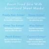 TONYMOLY Super Food Mask Bowl  Korean Skincare Sheet Face Mask Set for Hydrating, Replenishing & Revitalizing Tired Skin  Nourishing Facial Treatment with Superfood Ingredients, 0.74 oz view 4