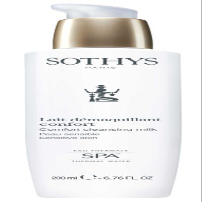 SOTHYS Comfort Cleansing Milk | Gentle Face Cleanser | Daily Makeup Remover for Sensitive Skin