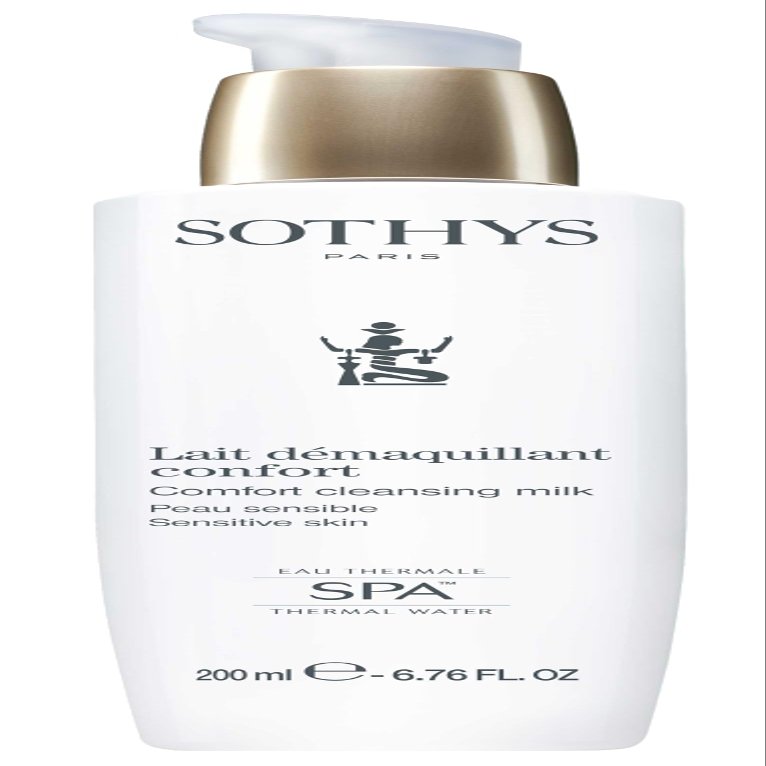 SOTHYS Comfort Cleansing Milk | Gentle Face Cleanser | Daily Makeup Remover for Sensitive Skin
