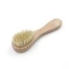 AnHuaWooden Face Cleaning Wash and Clean Brush Exfoliate Exfoliating Facial Skin Care Scrub Tool with High Grade Wood Holder and Natural Soft Bristles view 4