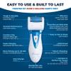 Electric Callus Remover: Own Harmony Professional Pedicure Tools Foot Care for Women, Rechargeable Foot Scrubber, CR900 Electronic Feet File Pedi Sander Best for Hard Cracked Dry Dead Skin, 3 Rollers view 3