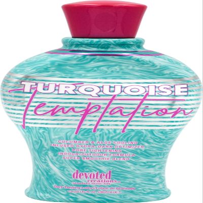 Devoted Creations Turquoise Temptation Indoor and Outdoor Tanning Lotion 12.25 oz