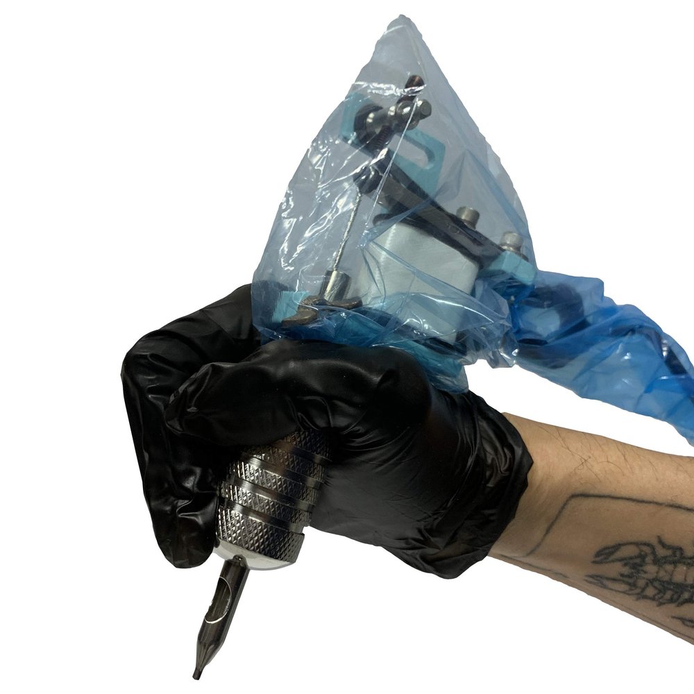 125 Tattoo Clip Cord Sleeves Bags Pen Machines Guns Machine Gun Clipcord Sleeve Bag