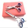 5.5" Professional Barber Razor Edge Hair Cutting and Texturizing Shears Scissors Set+case view 2