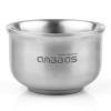 Anbbas Shaving Soap Bowl,3 Layers Food-Grade 304 Stainless Steel Shaving Cream Mug Cup for Brush Men Close Shave(Dia: 4.1 inches) view 1