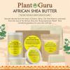 Plant Guru Raw African Shea Butter 16 oz. - 100% Pure Natural Unrefined IVORY - Ideal Moisturizer For Dry Skin, Body, Face And Hair Growth. Great For DIY Soap and Lip balm Making. view 3