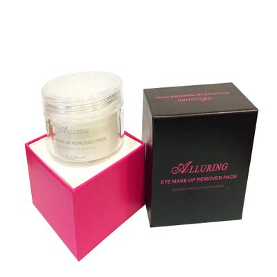 Alluring Make Up Remover Pads for Eyelash Extensions Oil Free