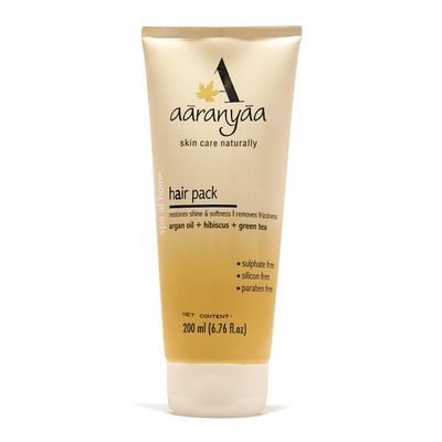 Aaranyaa Vedic Therapy Natural Argan Oil Hair Pack Spa At Home - 8.4 Ounce