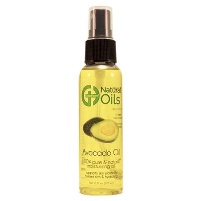 2 fl oz 100% All Natural Avocado Oil - Premium Quality Cold Pressed Carrier Oil for Aromatherapy, Massage and Moisturizing Skin