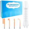 High Frequency Facial Machine - TUMAKOU Portable Handheld High Frequency Facial Skin Wand Machine with 4 Different Tubes view 1