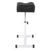 Professional Pedicure Manicure Footrest Stool Chair, Height Adjustable 15-22.4 Inches, Salon Spa Equipment view 2