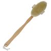 17 Inches Natural Wood Bristle Bath Shower Body Back Brush with Detachable Long Handle (1) view 1